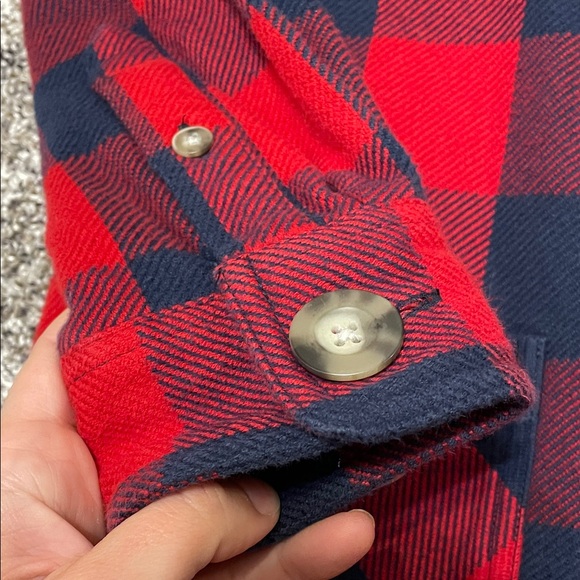 Women’s Cabelas Plaid Button Down Shirt NWOT - Picture 6 of 9